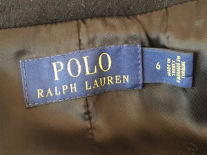 Polo Ralph Lauren Black Wool Tuxedo Coat 2676-1-101020