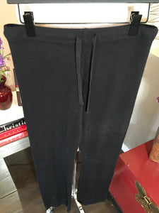 Amal Guessous Size S Black Cashmere Pants NWT 2400-420-5720