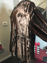 Load image into Gallery viewer, Theodore Size XS Brown Velour Pants Suit Track Set 2400-717-6620
