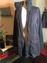 Load image into Gallery viewer, James Perse Yiosemite Off Black Cotton Blend Military Jacket 2400-38-111720
