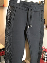 Load image into Gallery viewer, Philipp Plein Size S Black Cotton Mesh Sweatpants 2400-411-12519
