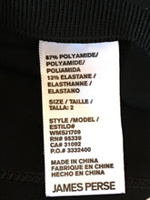 Load image into Gallery viewer, James Perse Size 2 Black Microfiber Skinny Pants 2400-431-3520
