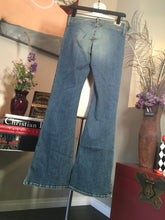 Load image into Gallery viewer, Allen B Size 29 Blue Stretch Cotton Bell Botton Jeans 2400-288-52120
