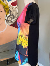 Load image into Gallery viewer, Steve Kaufman Size S Black &amp; Pink Cotton Marilyn T-shirt
