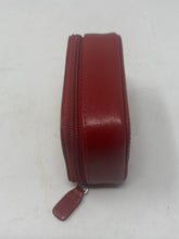 Load image into Gallery viewer, Coach Red Leather Jewelry Holder Bag
