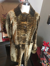 Load image into Gallery viewer, Nigel Preston Reversible Brown Shearling Fur 3/4 Coat 2400-72-12119
