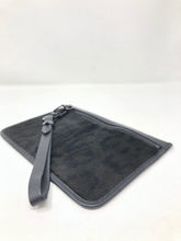 Load image into Gallery viewer, Alexander Wang Black Animal Print Calf Hair Wristlet Bag Purse 1-535-113021
