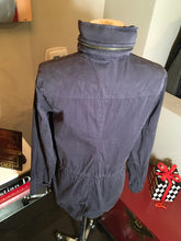 Load image into Gallery viewer, James Perse Yiosemite Off Black Cotton Blend Military Jacket 2400-38-111720
