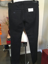 Load image into Gallery viewer, Adriano Goldschmed Size 29 Black Stretch Cigarette Jeans NWT 2400-329-31020
