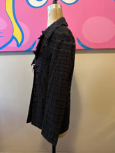 Load image into Gallery viewer, Maison Margiela Black Ribbon Pleated Cotton Jacket
