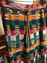 Load image into Gallery viewer, Missoni Size 42 Wool Orange Black Green Knit Square Pants 2400-382-12320
