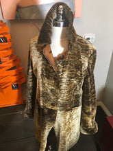 Load image into Gallery viewer, Nigel Preston Reversible Brown Shearling Fur 3/4 Coat 2400-72-12119
