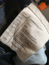 Load image into Gallery viewer, Current / Elliott Size 28 Blue Stretch Cotton Frayed Jeans NWT 2400-320-31020
