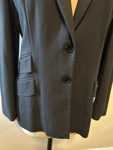 D&G Size 42 Black Career Blazer Jacket