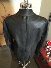 Load image into Gallery viewer, The People of the Labyrinths Sz M Black Leather Distressed Jacket 2400-79-11420
