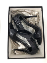 Load image into Gallery viewer, Giuseppe Zanotti 8.5 Black Leather Gladiator Sandals 2828-2-61421
