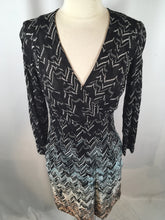 Load image into Gallery viewer, Missoni Size 40 Black &amp; White Knit Dress 1-308-41819
