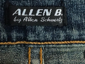 Allen B Size 29 Blue Stretch Cotton Bell Botton Jeans 2400-288-52120