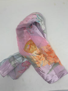 Leonard Floral Silk Dress Scarf