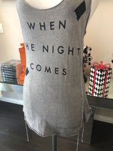 Load image into Gallery viewer, BLK OPM Sz S Taupe Cotton When The Night Comes T-shirt 2400-875-3922
