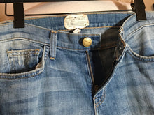 Load image into Gallery viewer, Current / Elliott Size 28 Blue Stretch Cotton Distressed Jeans 2400-312-52120
