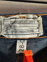 Load image into Gallery viewer, Current / Elliott Size 28 Blue Stretch Cotton Distressed Jeans 2400-314-52120
