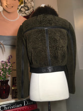 Load image into Gallery viewer, Burberry Brit Size 6 Brown Shearling Fur Jacket Coat 2677-1-92420
