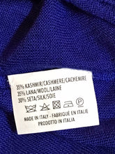 Load image into Gallery viewer, Alexander McQueen Size M Purple Wool &amp; Silk Cashmere Knit Top 2400-753-12119
