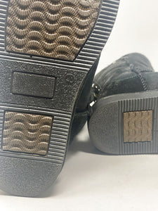 Pegia 40 Black Sheapskiin Suede Boots Studs 2870-139-11121