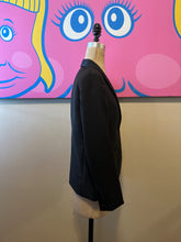 Load image into Gallery viewer, Gucci Size 42 Black Wool Blend Tuxedo Jacket
