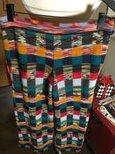 Load image into Gallery viewer, Missoni Size 42 Wool Orange Black Green Knit Square Pants 2400-382-12320
