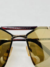 Load image into Gallery viewer, Dolce &amp; Gabbana Brown Plastic Metal Aviator Sunglasses 2400-631-31621
