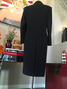 Polo Ralph Lauren Black Wool Tuxedo Coat 2676-1-101020