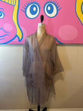 Load image into Gallery viewer, Eileen Fisher Size L Lavender Silk Kimono Jacket NWT
