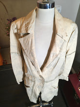 Load image into Gallery viewer, The People of the Labyrinths Tan Leather Distressed Coat 2400-228-12119
