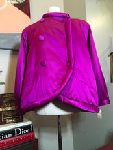 Load image into Gallery viewer, Yves Saint Laurent Pink Silk Asian Coat 1178-210-8520
