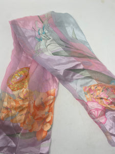 Leonard Floral Silk Dress Scarf