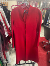 Load image into Gallery viewer, DKNY Size 6 Red Wool Coat Dress Dress
