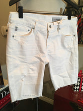 Load image into Gallery viewer, Adriano Goldschmed Size 28 White Cotton Walking Shorts NWT 2400-465-9520
