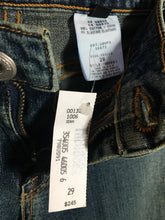 Load image into Gallery viewer, Allen B Size 29 Blue Stretch Cotton Bell Botton Jeans 2400-288-52120
