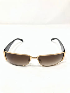 Versace Black Plastic Gold Metal Medusa Sunglasses 2676-100-102221