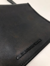 Load image into Gallery viewer, Alexander Wang Black Animal Print Calf Hair Wristlet Bag Purse 1-535-113021
