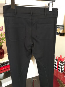 Vince Size 6 Black Riding Equestrian Style Skinny Leggings Pants 2400-469-3520