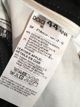 Load image into Gallery viewer, Dolce &amp; Gabbana Size 44 Black Stretch Cotton Skiny Jeans 2400-328-52120
