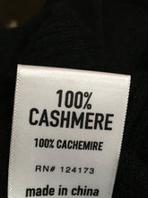 Load image into Gallery viewer, 291 Size 1 Black Cashmere Sweater ROCK AND ROLL Cardigan NWT 2400-811-12119
