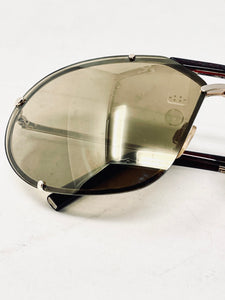 Dolce & Gabbana Brown Plastic Metal Aviator Sunglasses 2400-631-31621