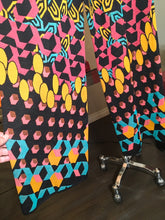 Load image into Gallery viewer, M Missoni Size 42 Black Pink Teal Knit Pants NWT 2400-384-11920
