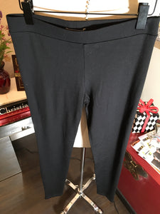 Vince Size M Black Stretch Nylon Skinny Leggings 2400-440-11020