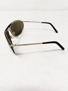 Dolce & Gabbana Brown Plastic Metal Aviator Sunglasses 2400-631-31621