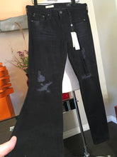 Load image into Gallery viewer, Adriano Goldschmed Size 29 Black Stretch Cigarette Jeans NWT 2400-329-31020
